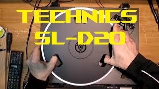 Video thumbnail for Technics SL-D20: Ground cable installation and general service by Turntable Guy