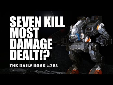 Seven Kill Most Damage Dealt - 6xSRM6 Splat Mad Dog - Mechwarrior Online The Daily Dose #161