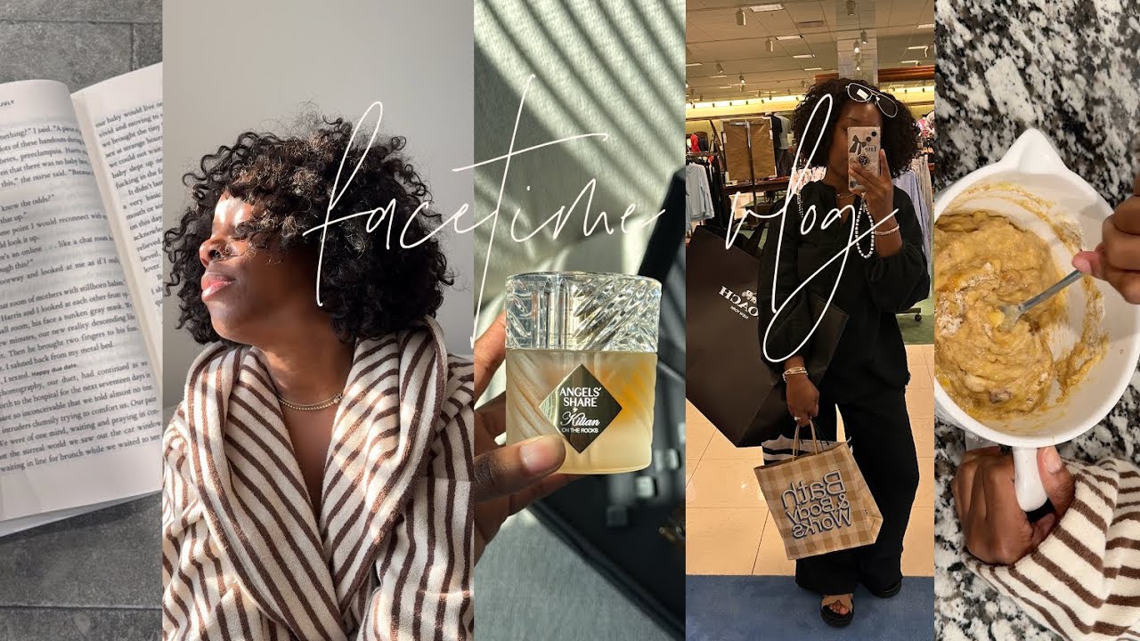 𝒇𝒂𝒄𝒆𝒕𝒊𝒎𝒆 𝒗𝒍𝒐𝒈🧺🍂 let's treat ourselves, office updates, reading, hauls and just chilling at home