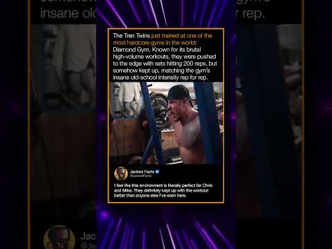 The Tren Twins just trained at one of the most hardcore gyms in the world