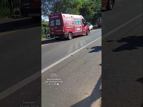 ACIDENTE em Aperibé-RJ (ATROPELOU e não prestou SOCORRO) 25/04/2026 (Parte 1)