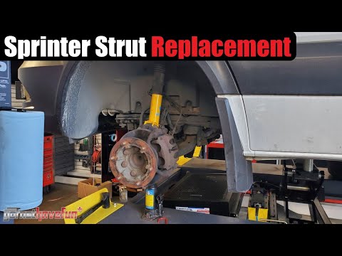 Mercedes Benz Sprinter front strut/ shock REPLACEMENT (Bilstein) | AnthonyJ350