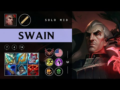 Swain Mid vs Ryze - NA Grandmaster Patch 25.24