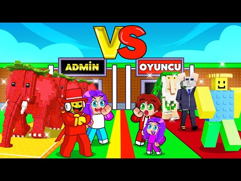 ADMINLER vs OYUNCULAR Steal a Brainrot'ta Yarışıyor...