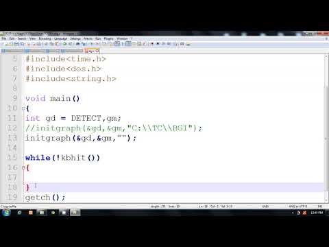 C Graphics Programming in Hindi Part 1 Introduction