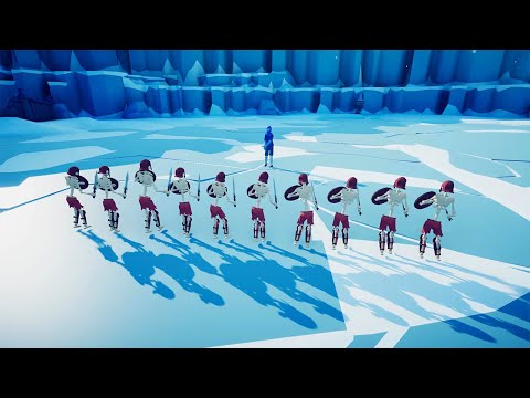 Skeleton Warrior Vs Every Unit - Totally Accurate Battle Simulator TABS