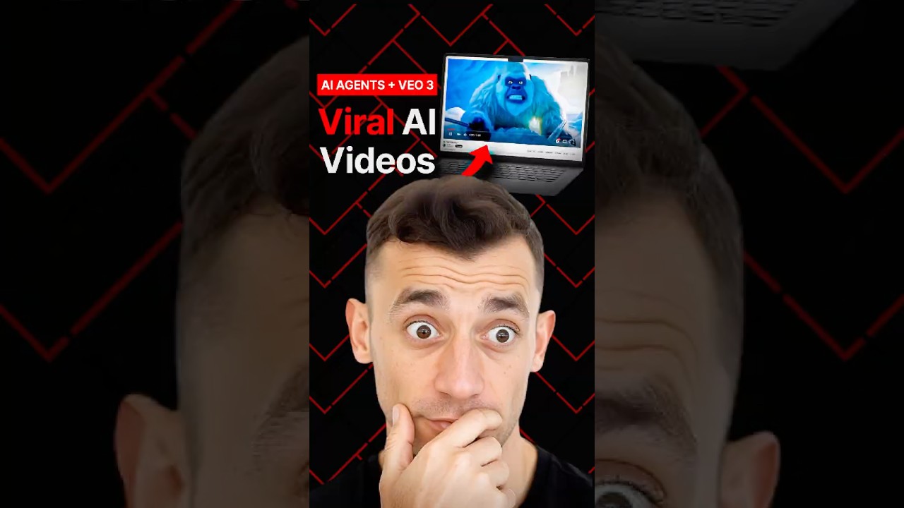 AI Super Agents + Veo 3 = Print Viral Videos 🔥