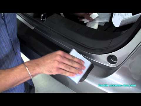 Honda Fit Rear Bumper Protector Installation (Honda Answers #46)