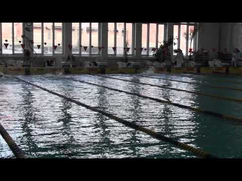 Эстафета 4х50 м вольный стиль(девочки) - 2 заплыв