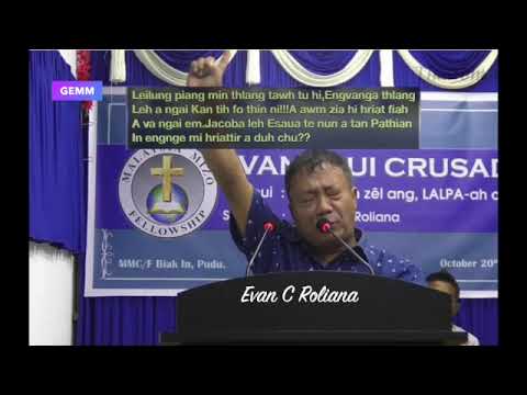 Pathian hi kan thlang nge?Amahin min thlang zawk?(Evan C Roliana)