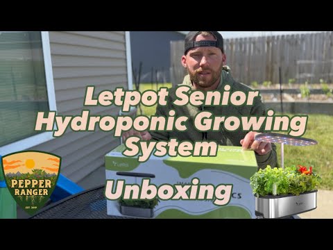 LetPot Senior Hydroponics System Unboxing Video