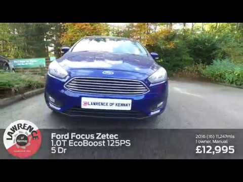 Lawrence of Kemnay 2016 Ford Focus Zetec 1.0 Ecoboost