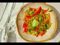 Sesame Sake Noodles