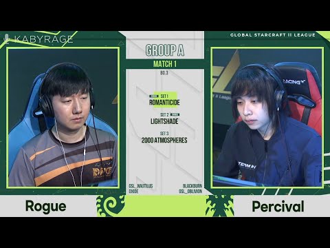 [2021 GSL Season 2] Группа A | Матч 1: Rogue (Z) vs. Percival (T)