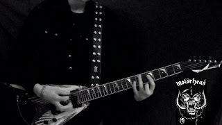 Motörhead  Mean Machine Full Instrumental Guitar Cover (HD sound &amp; image)