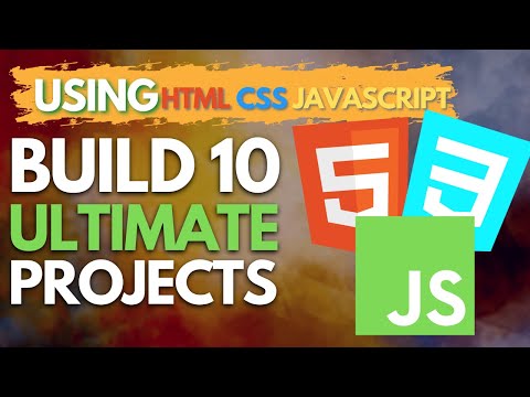 10 HTML CSS JAVASCRIPT Projects FOR BEGINNERS 2022  | HTML CSS JAVASCRIPT Projects For Beginners