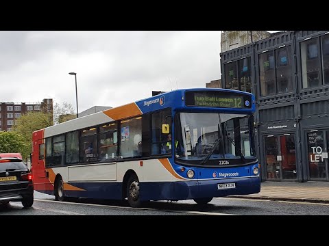 OLD BEAST: Route 12 | NK03XJV/22026 - Stagecoach North East: MAN 18.220LF/Transbus ALX300