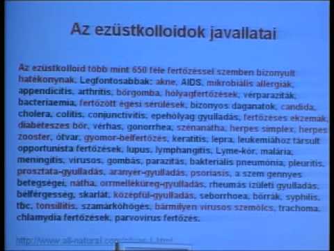 Ezüstkolloid - Ezüst kolloid előadás - Dr. Elek Csaba - 3. rész
