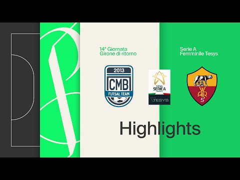 CMB Futsal Team vs. Women Roma 2-1 | Goals and highlights | Matchday 14 | Serie A Tesys 2025/2026