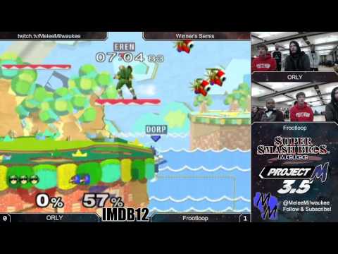 IMDB12 - ORLY (C.Falcon) vs Frootloop (Falco) - Melee Winner's Semis