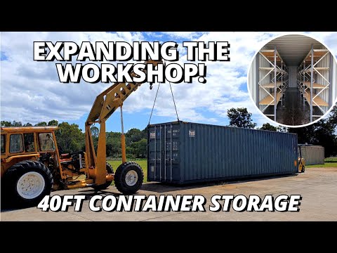 Expanding The Workshop! | Part 1 | Container Storage