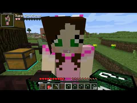 Popularmmos Pat And Jen Minecraft  FROSTMAW CHALLENGE GAMES   Lucky Block Mod   Modded Mini Game
