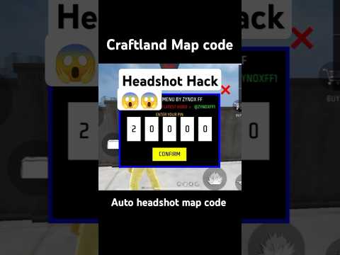 zynox ff headshot map code #shorts #viral #freefireindia