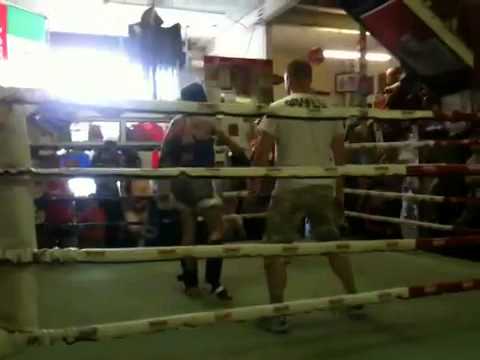 Jamie mason muaythai fight 2