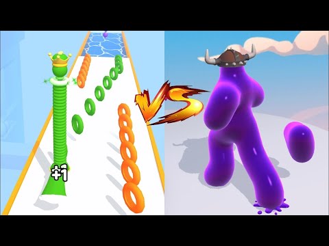 Blob Runner 3D VS Long Neck Run   Max Level All Levels Gameplay Walkthrough Android, iOS NEW UPDATE
