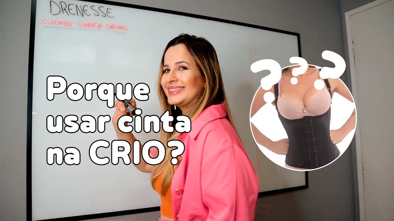 Porque usar CINTA MODELADORA após a CRIOLIPÓLISE?