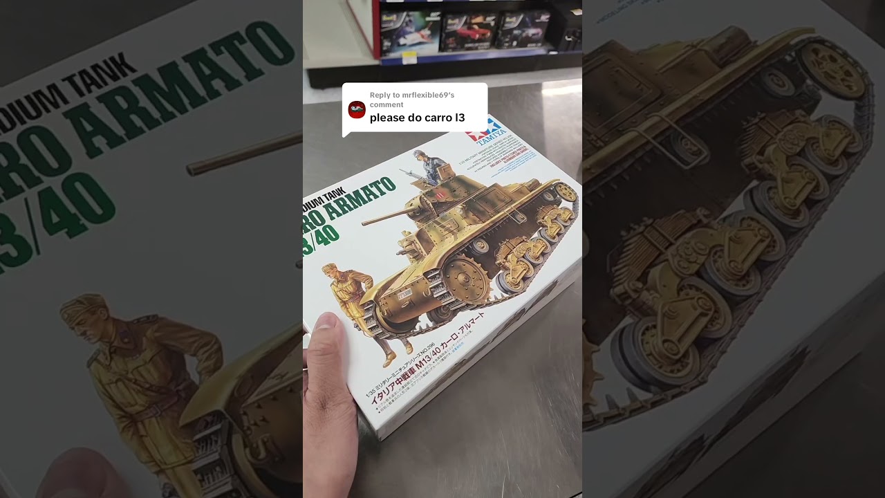 As requested, the carrots armato tank! #fyp #modeltank #modelkit #tamiya #miniature