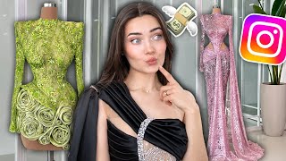 Trying On Very Extra Dresses From Instagram! *Tabja*