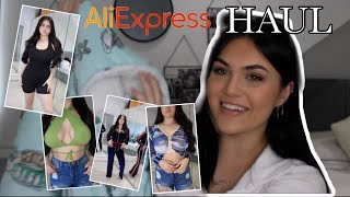 SUPER AFFORDABLE ALI EXPRESS TRY ON HAUL | SPRING SUMMER CLOTHING HAUL | THE OODIE REVIEW