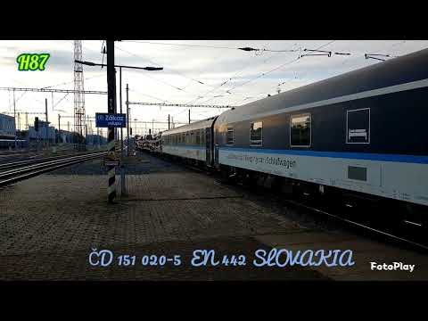 ČD 151 020-5 EN 442 Slovakia
