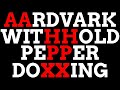 A Double Letter Word For EVERY Letter
