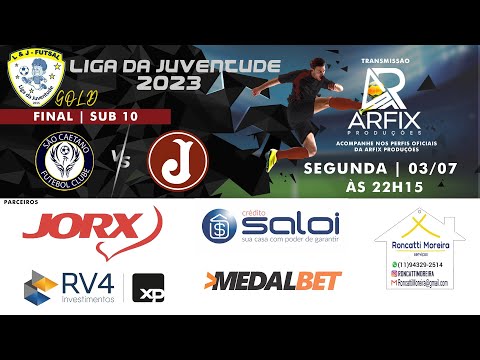 RS SÃO CAETANO x JUVENTUS - FUTSAL | SUB 10 - FINAL