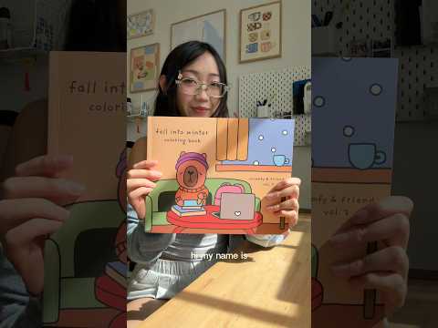 introducing my new book! 🍂☕️ #coloringbook #smallbusiness