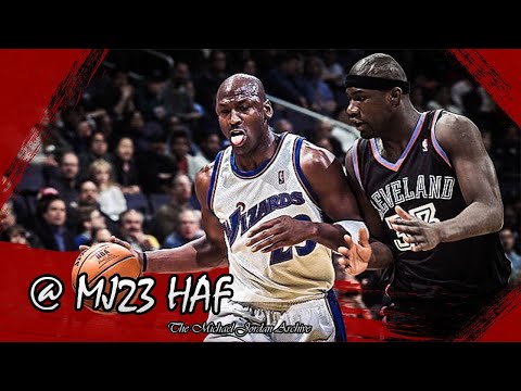 Michael Jordan Highlights vs Cavaliers (2003.02.04) - 27pts