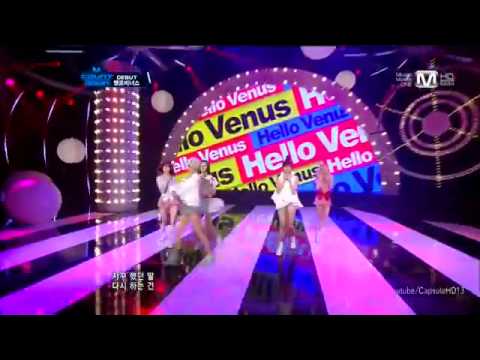 [Live HD 720p] 120510 - Hello Venus - Venus (Debut stage)