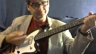 Video thumbnail for Harmony Bobkat H 15 Mid 1960's Guitar Review by The Internet Legend