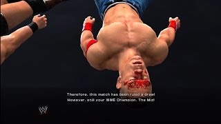 WWE 2K14: Wrestlemania 27 John Cena Vs The Miz (WW