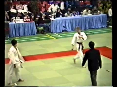 Dutch Open Judo Corstiaan van der Meer (Ned) - Thierry Sarrazin (Fra)