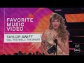 Taylor Swift Accepts the 2022 AMA for Favorite Music Video - The American Music Awards