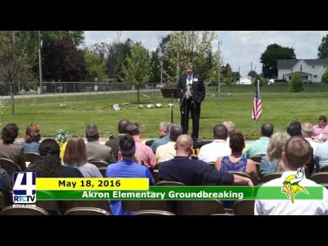 Akron Elementary Groundbreaking 5 18 16