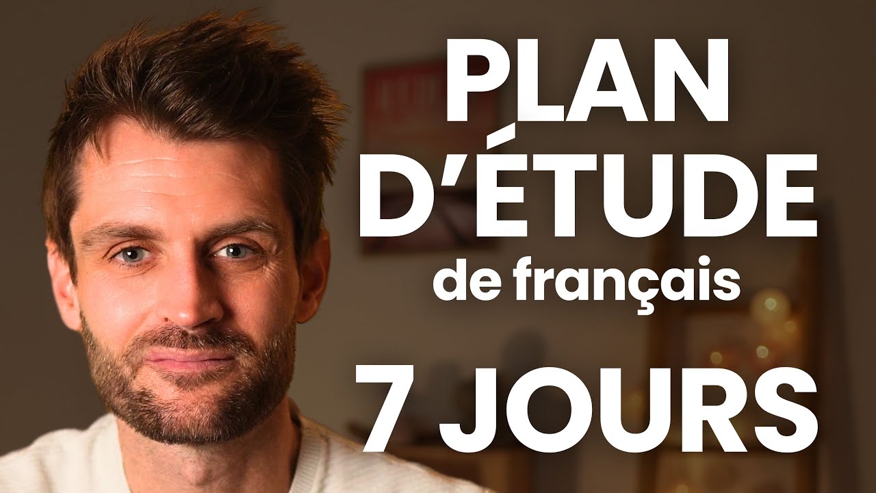 PLAN D’ÉTUDE DE FRANÇAIS | Essaye ce programme de 7 jours - Ep.12 : Slow French and talks…