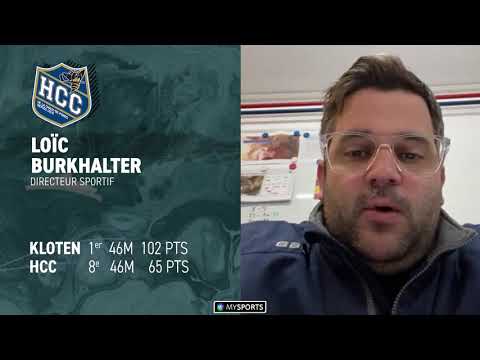Loïc Burkhalter: "On est une équipe qui peut embêter Kloten"
