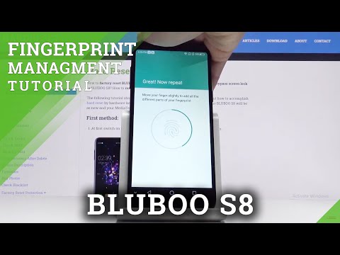 How to Add Fingerprint in BLUBOO S8 – Fingerprint Set Up
