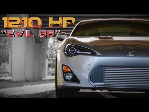 1210HP Toyota FRS - 2JZ Powered "Evil 86" feature