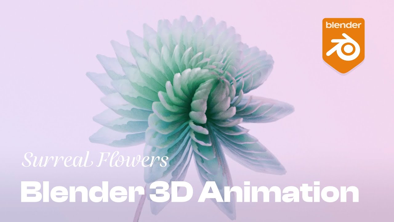 Surreal Flowers | Blender 3D Animation