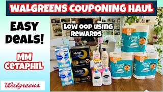 WALGREENS COUPONING HAUL/ easy deals and using lots of rewards/ Learn Walgreens Couponing